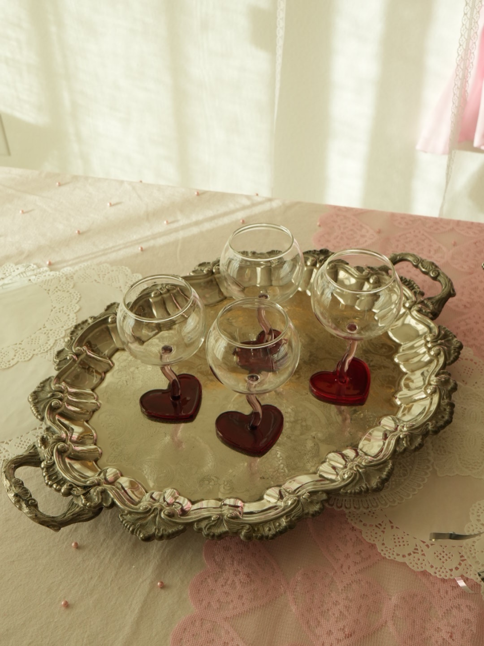 Vintage Large Silver Oval Engraved Platter