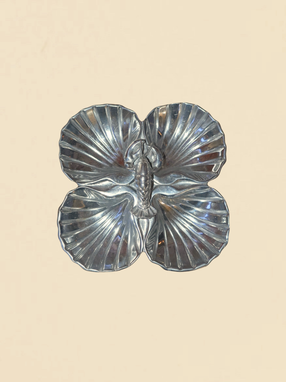 Vintage Clam Shell Serving Dish