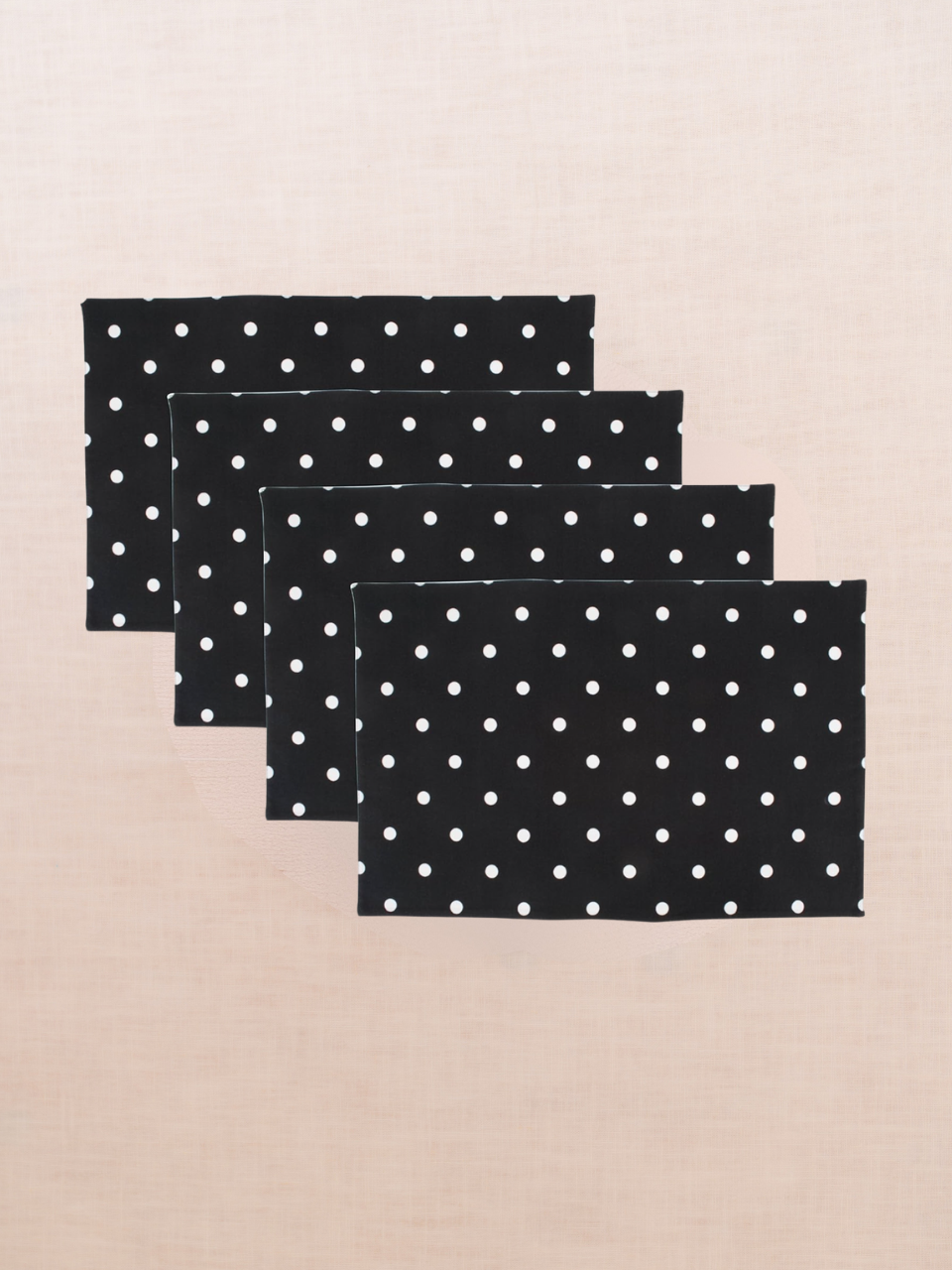 Reversible Polka Dot Placemat Set
