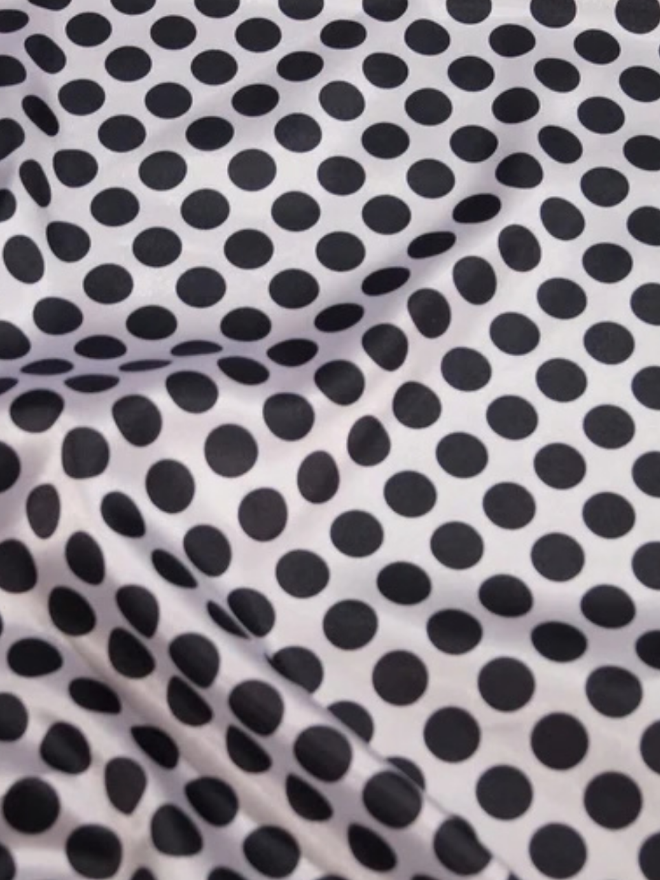 Satin Polka Dot Tablecloth