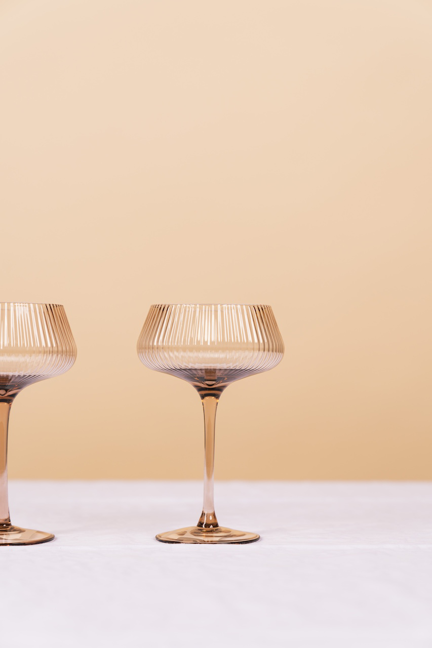 ANLEDNING Champagne Coupe Set of 3