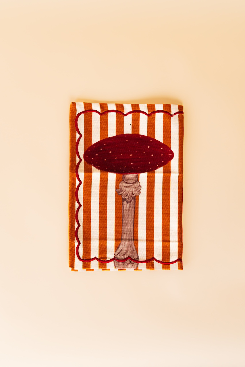 Amanita Mushroom Placemat Set