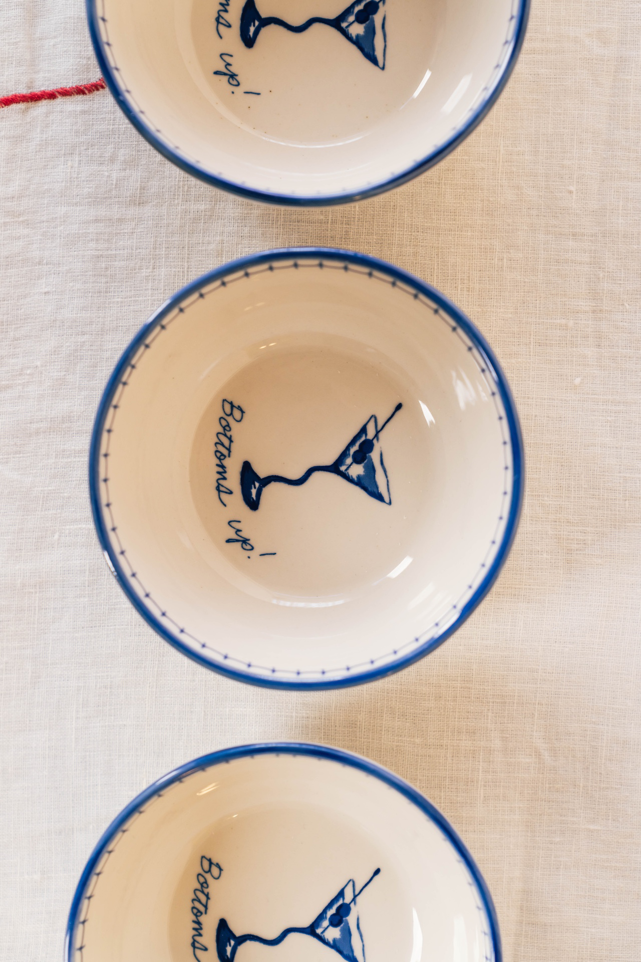 Amelie "Martini" Snack Bowl Set of 4