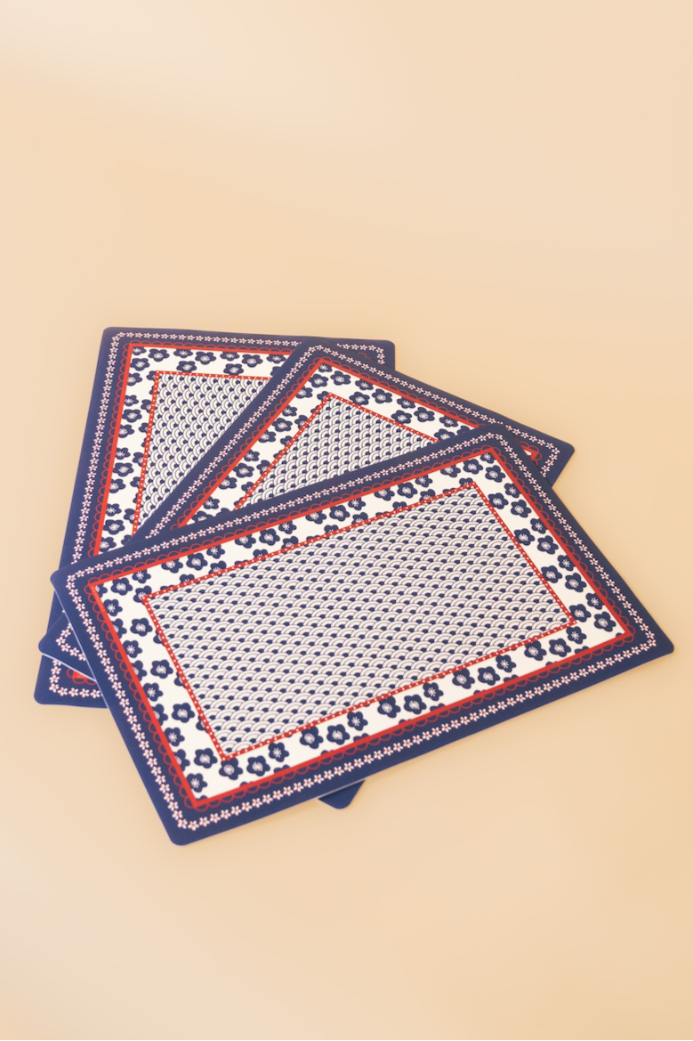 America Japan Placemat Set