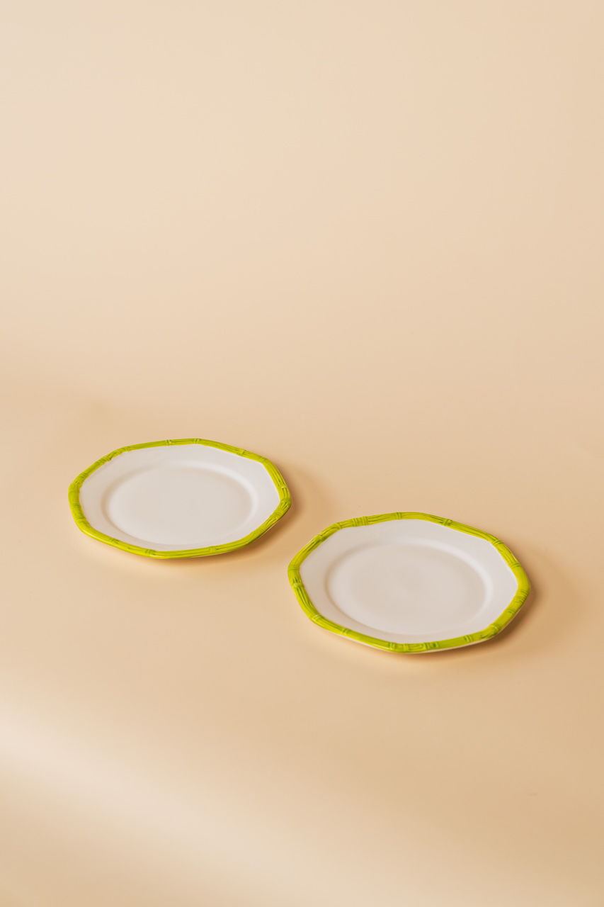 Bamboo Green Dinner Plate