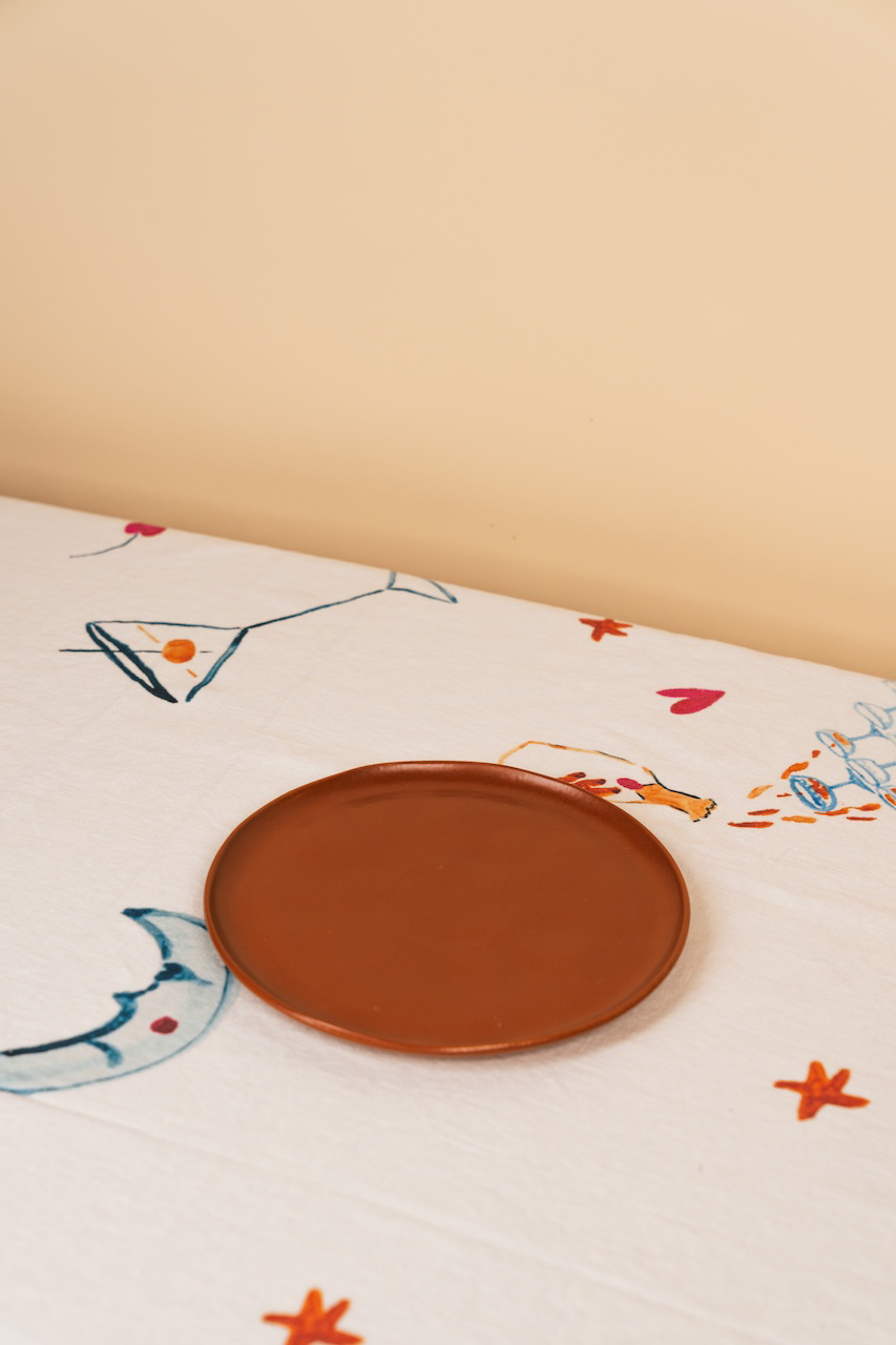 Bio Stoneware Terracotta Dinner Plate