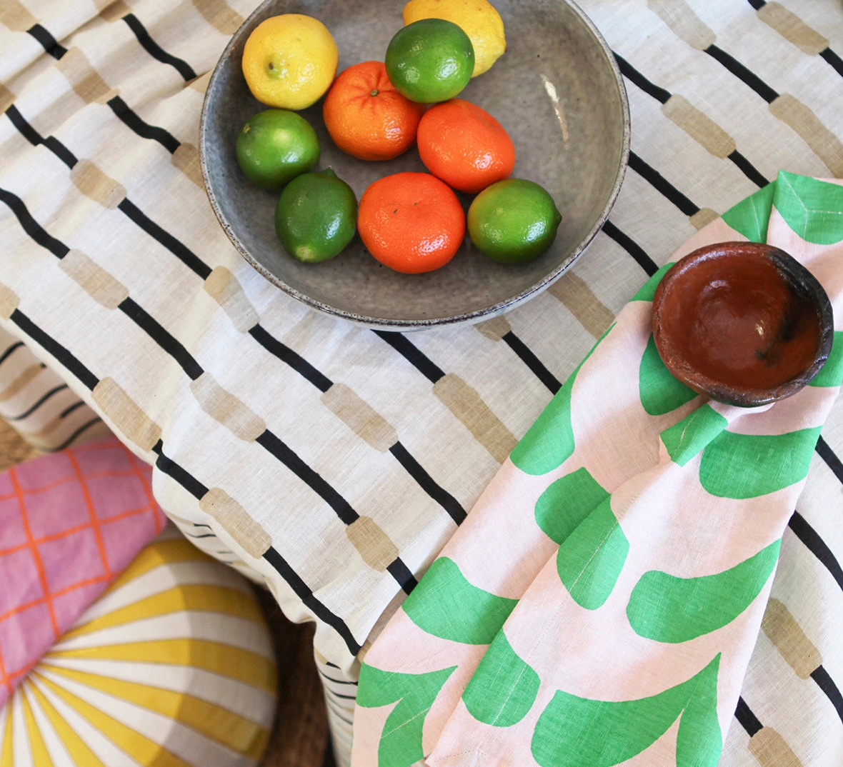 Bumpy Roads Tablecloth