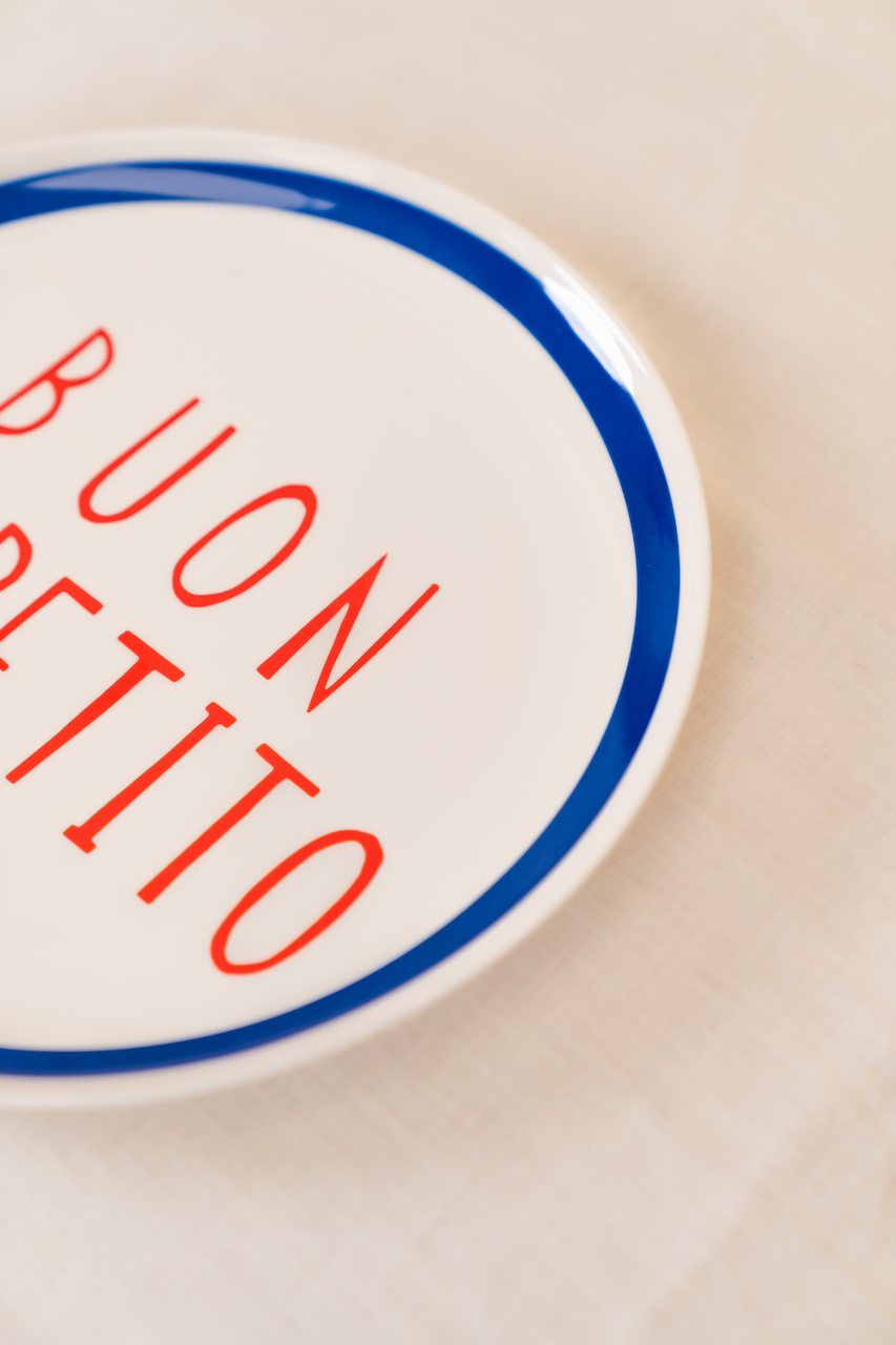 Buon Appetito Dinner Plate