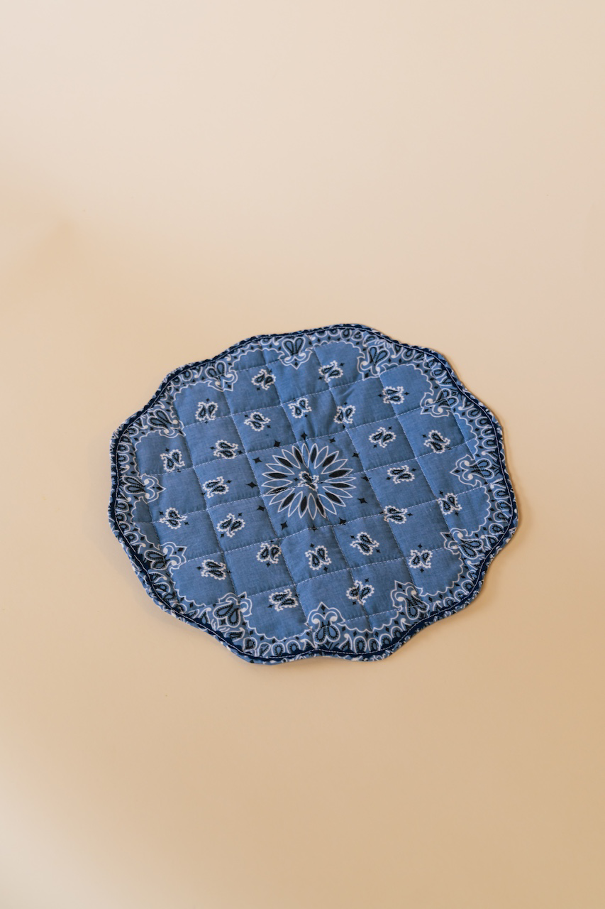 Chambray Bandana Placemat Set