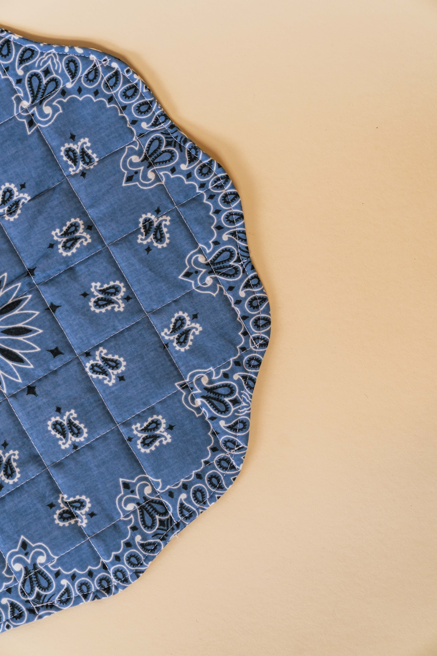 Chambray Bandana Placemat Set