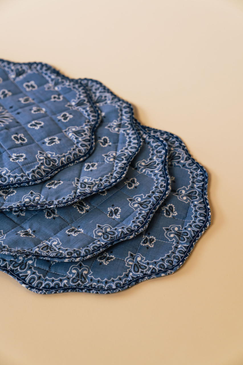 Chambray Bandana Placemat