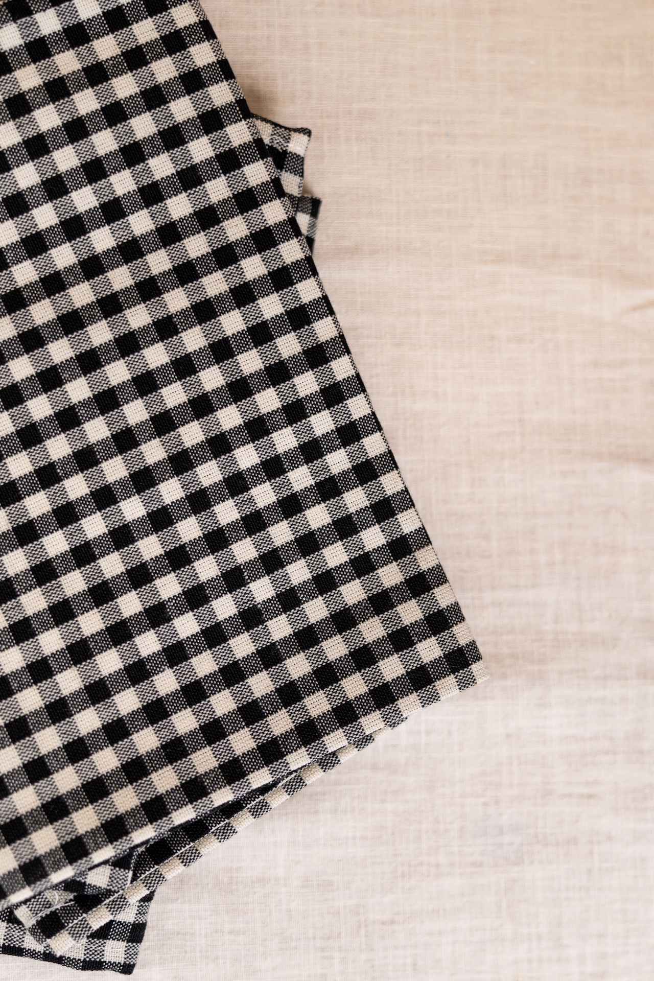Gingham Check Yarn Dyed Napkin Set