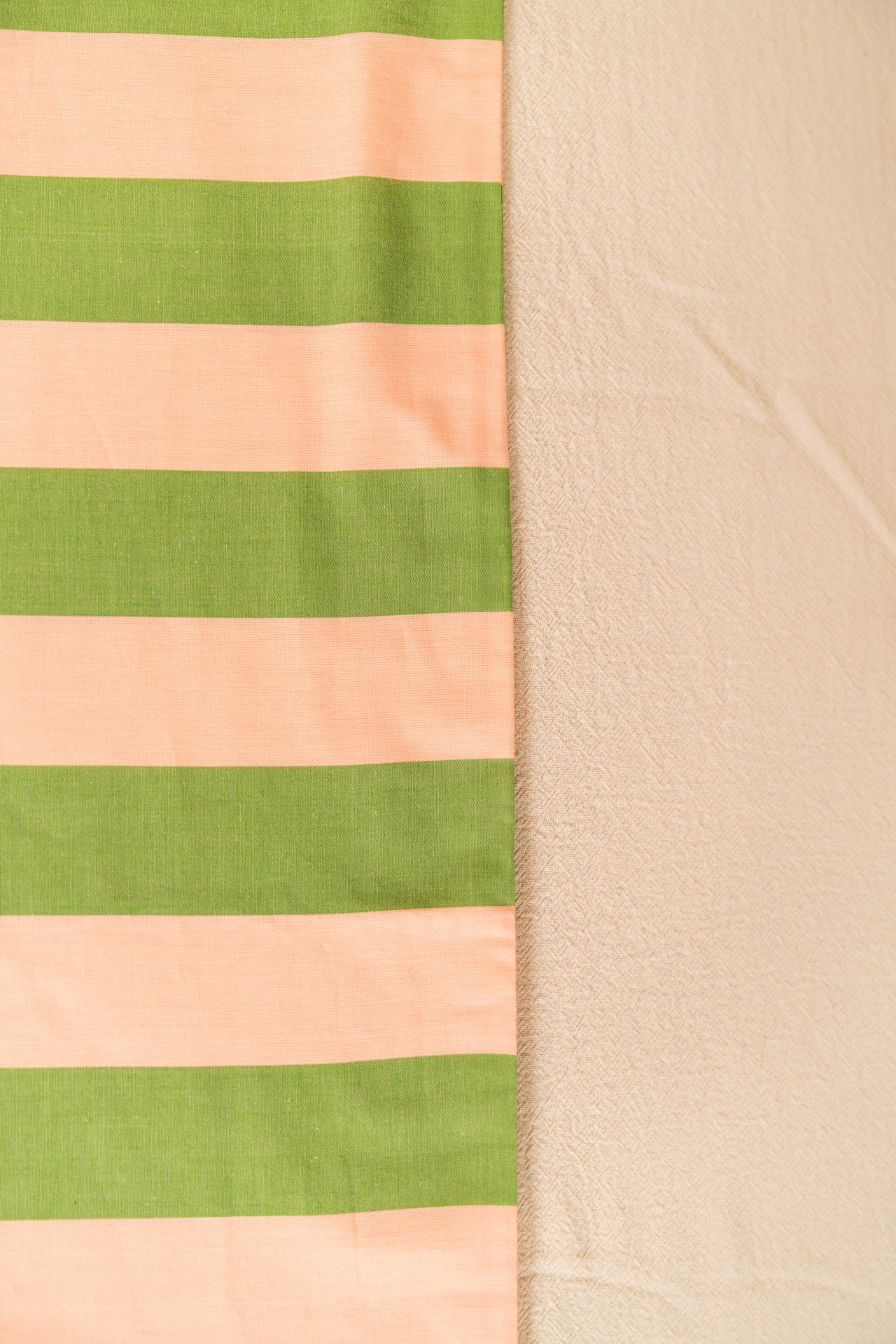 Green Stripe Table Runner