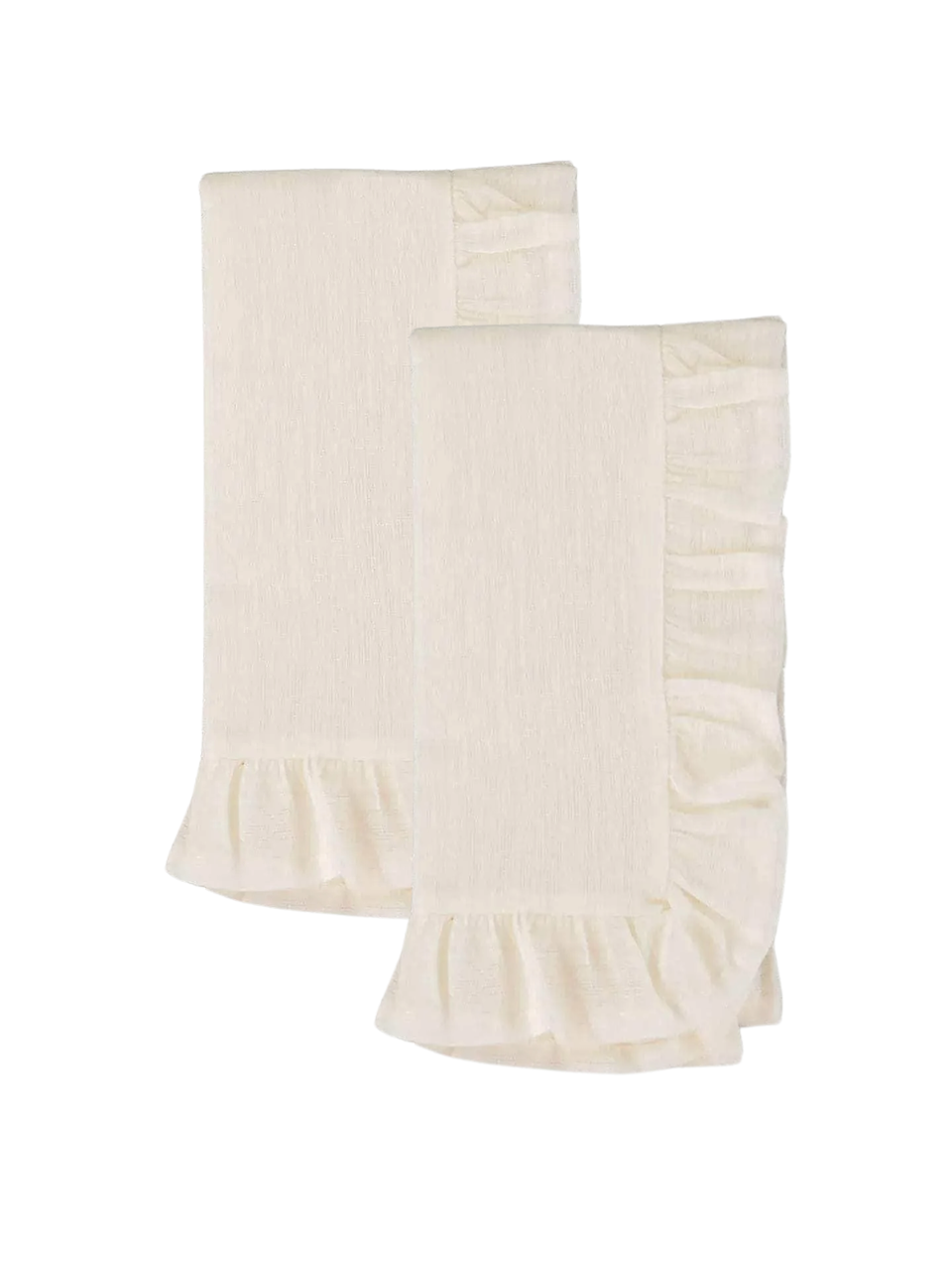 Ivory Ruffle Napkin