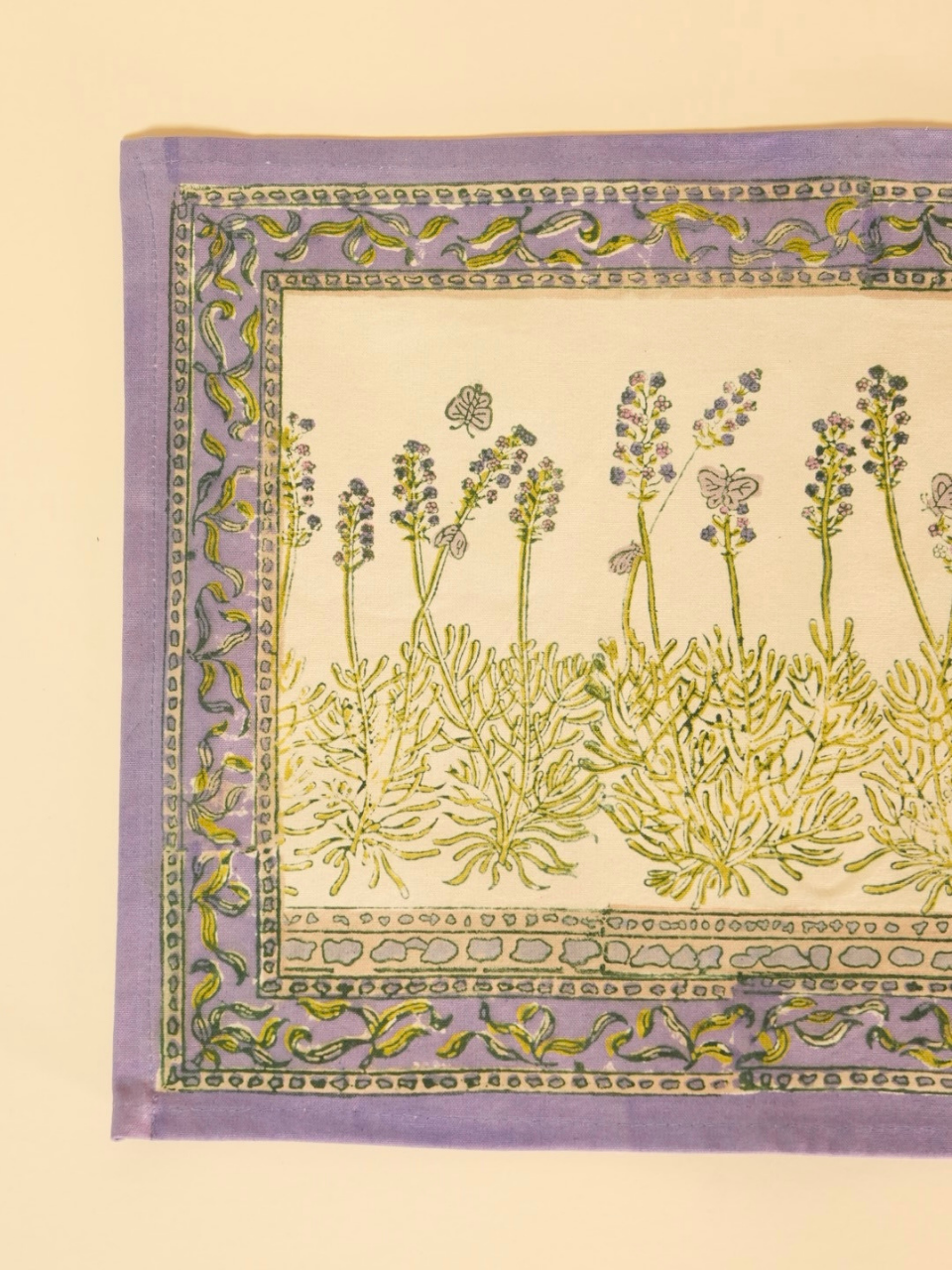Lavender purple placemat