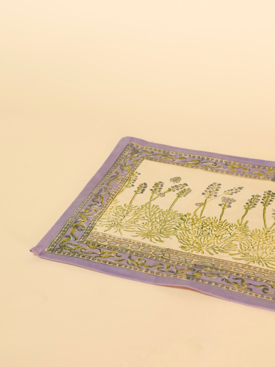 Lavender purple placemat