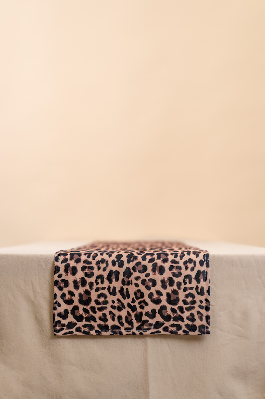 Leopard Table Runner