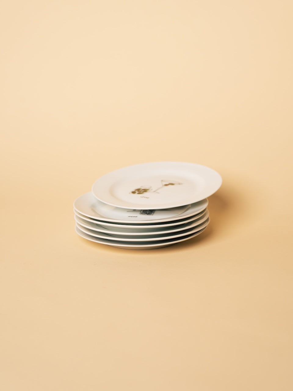Martini Plate Set