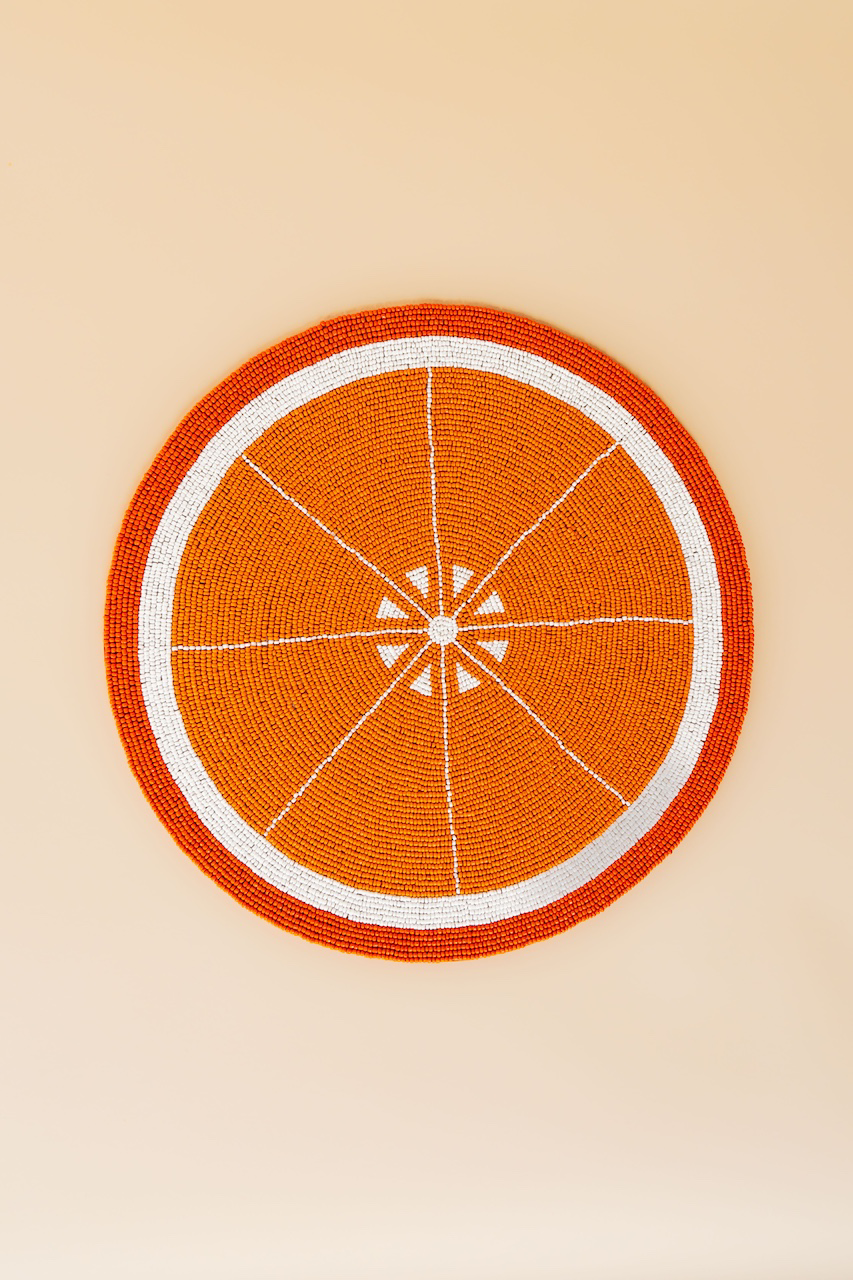 Orange Placemat Set