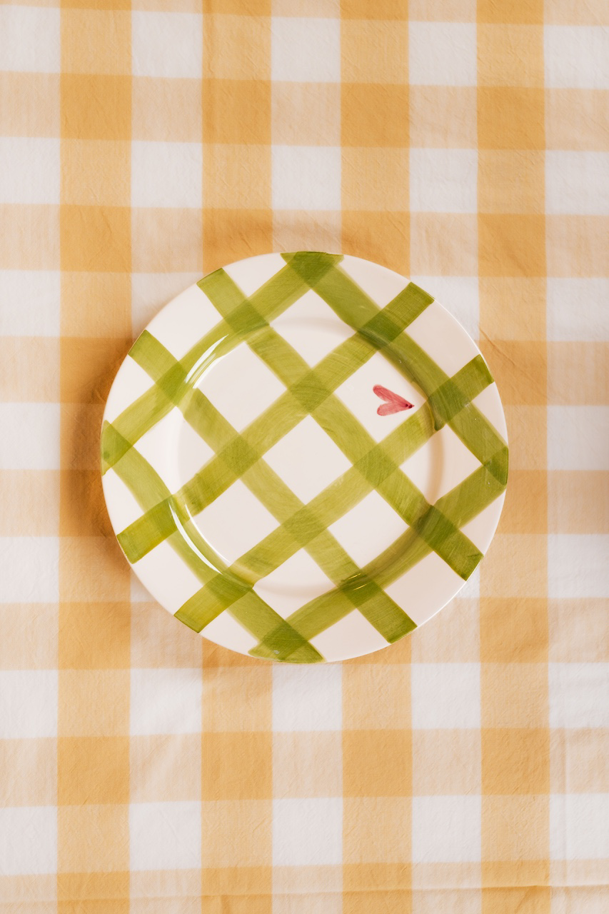 Picnic Ceramic Dinner Plate