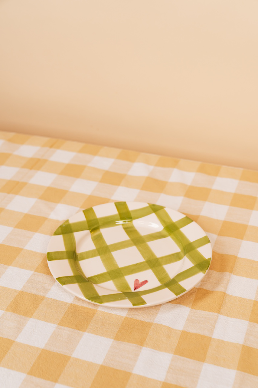Picnic Ceramic Dinner Plate