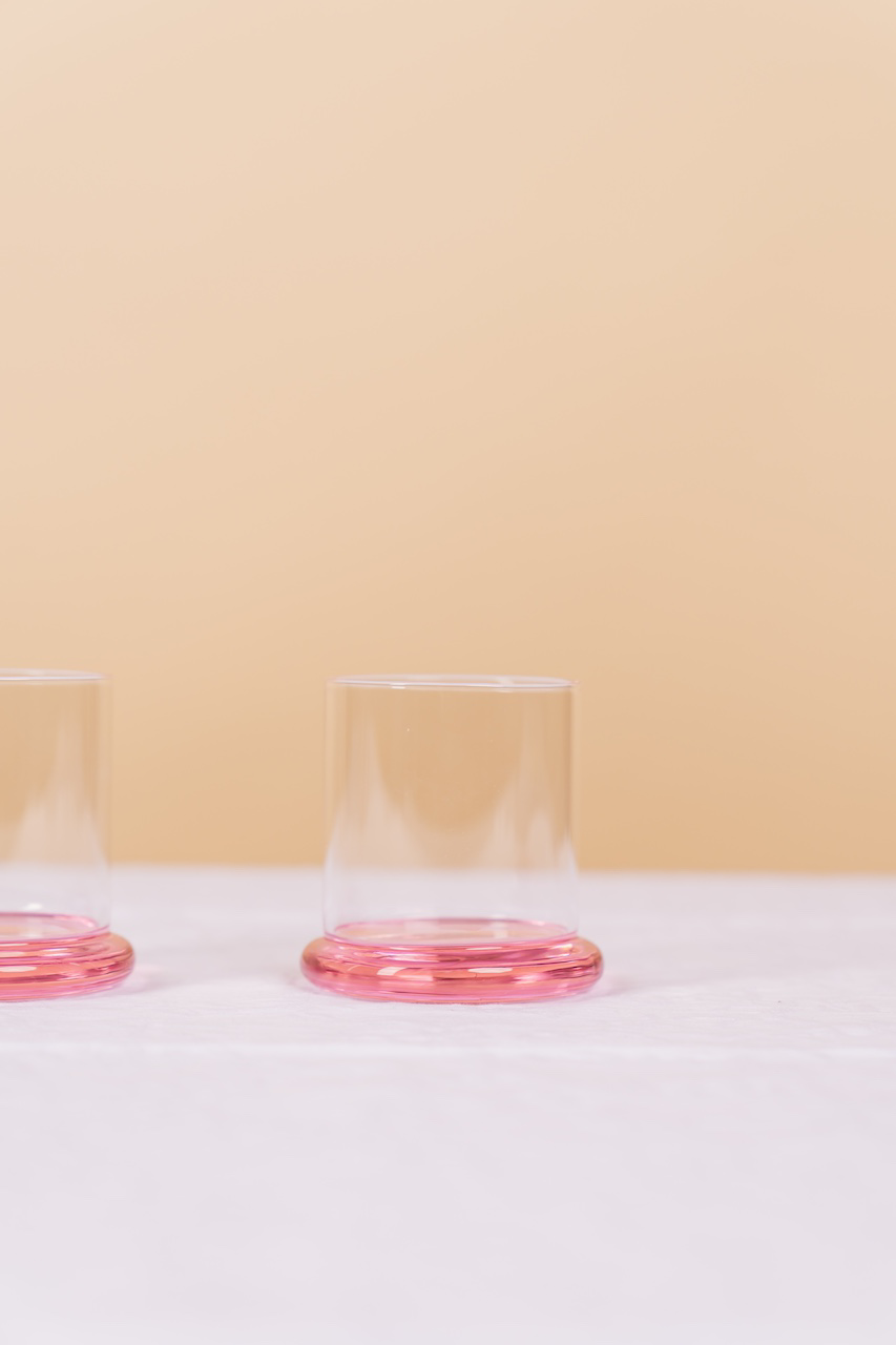 Pink Fritter Tumbler Set of 4