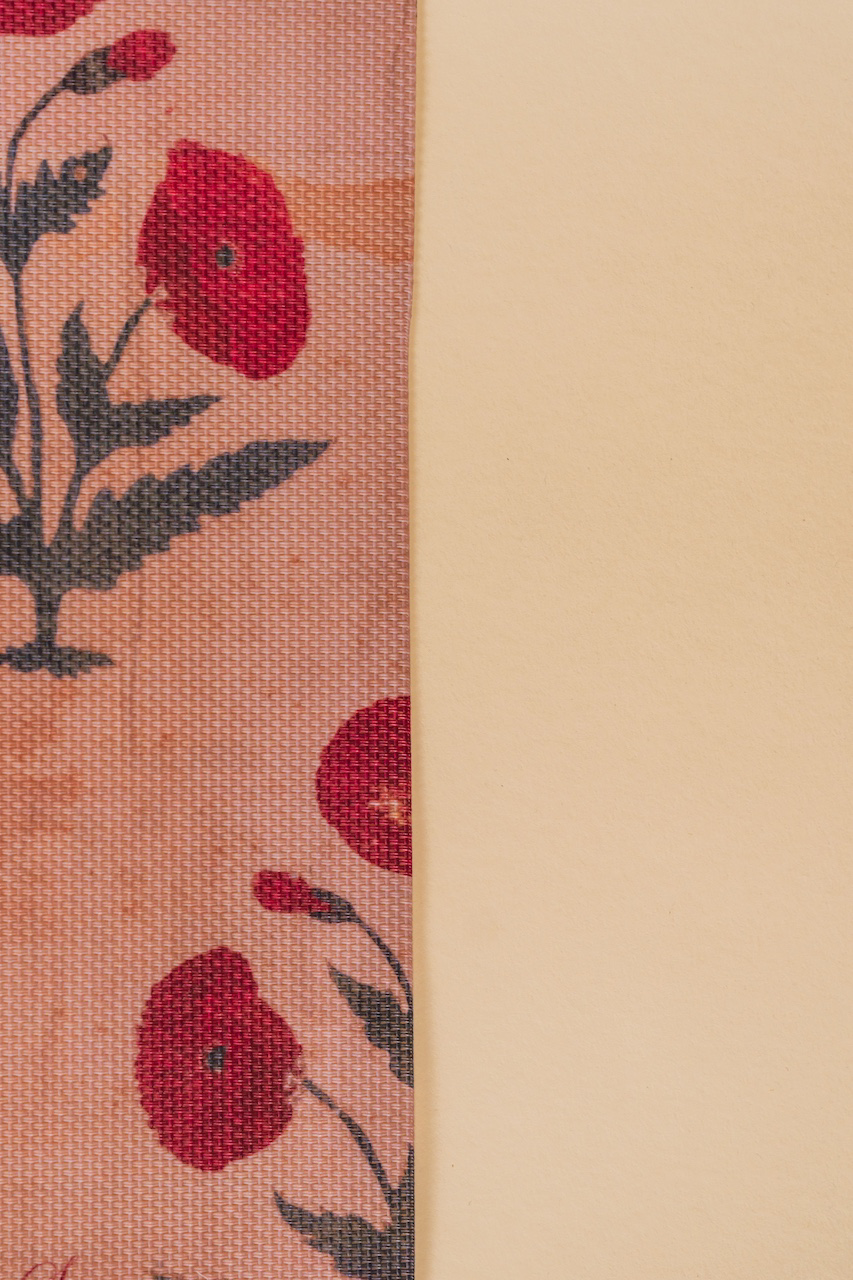 Red Poppy Vinyl Placemat Set