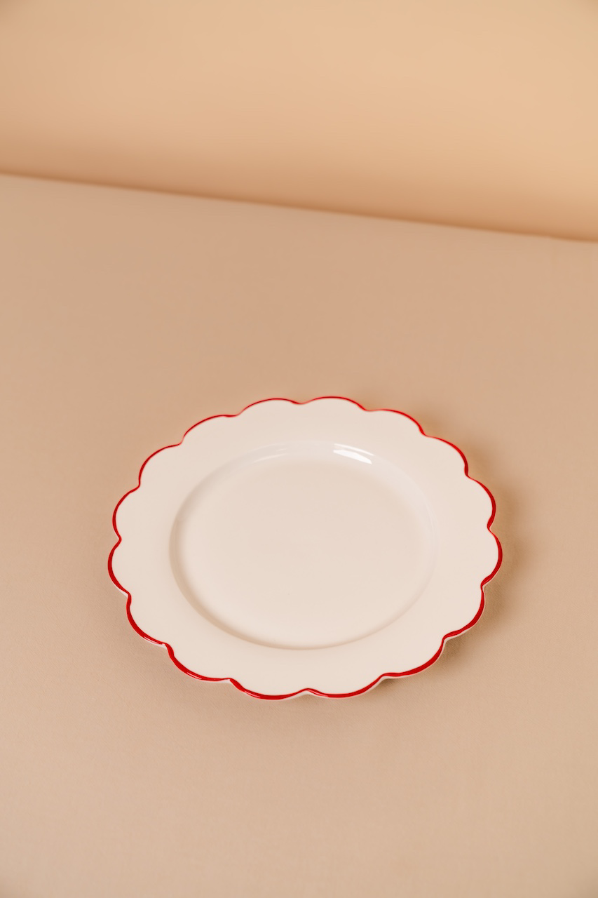 Scallop Side Plate Set