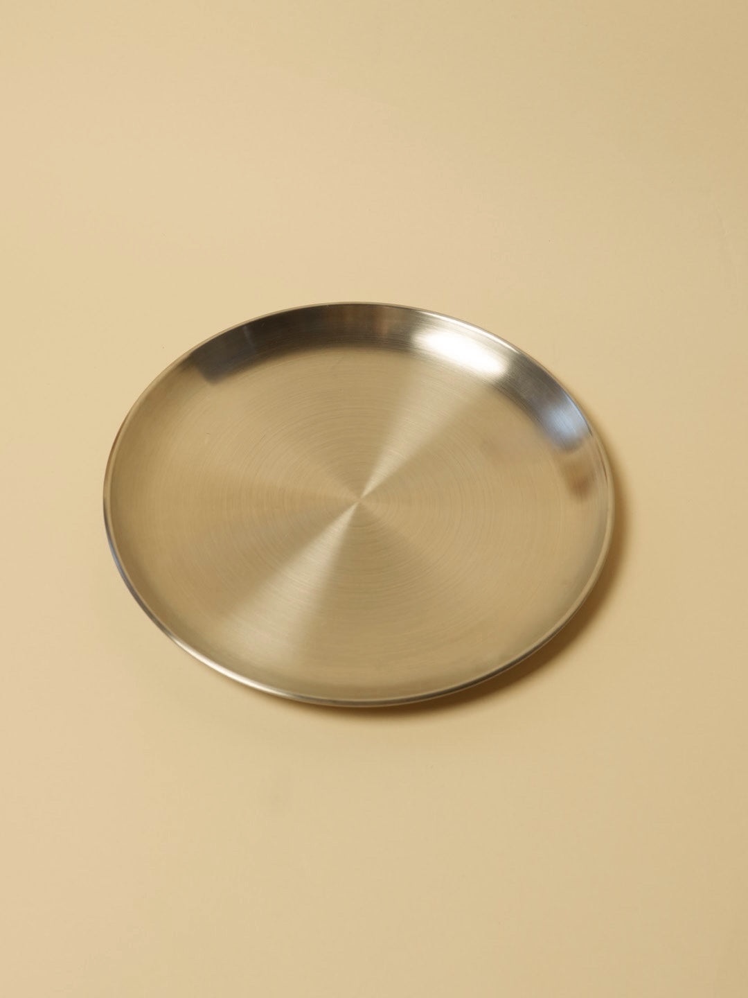 Stainless Steel Dinner Plate Set
