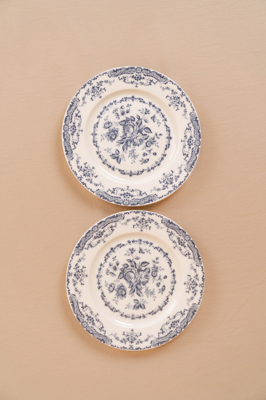 Toile Salad Plate