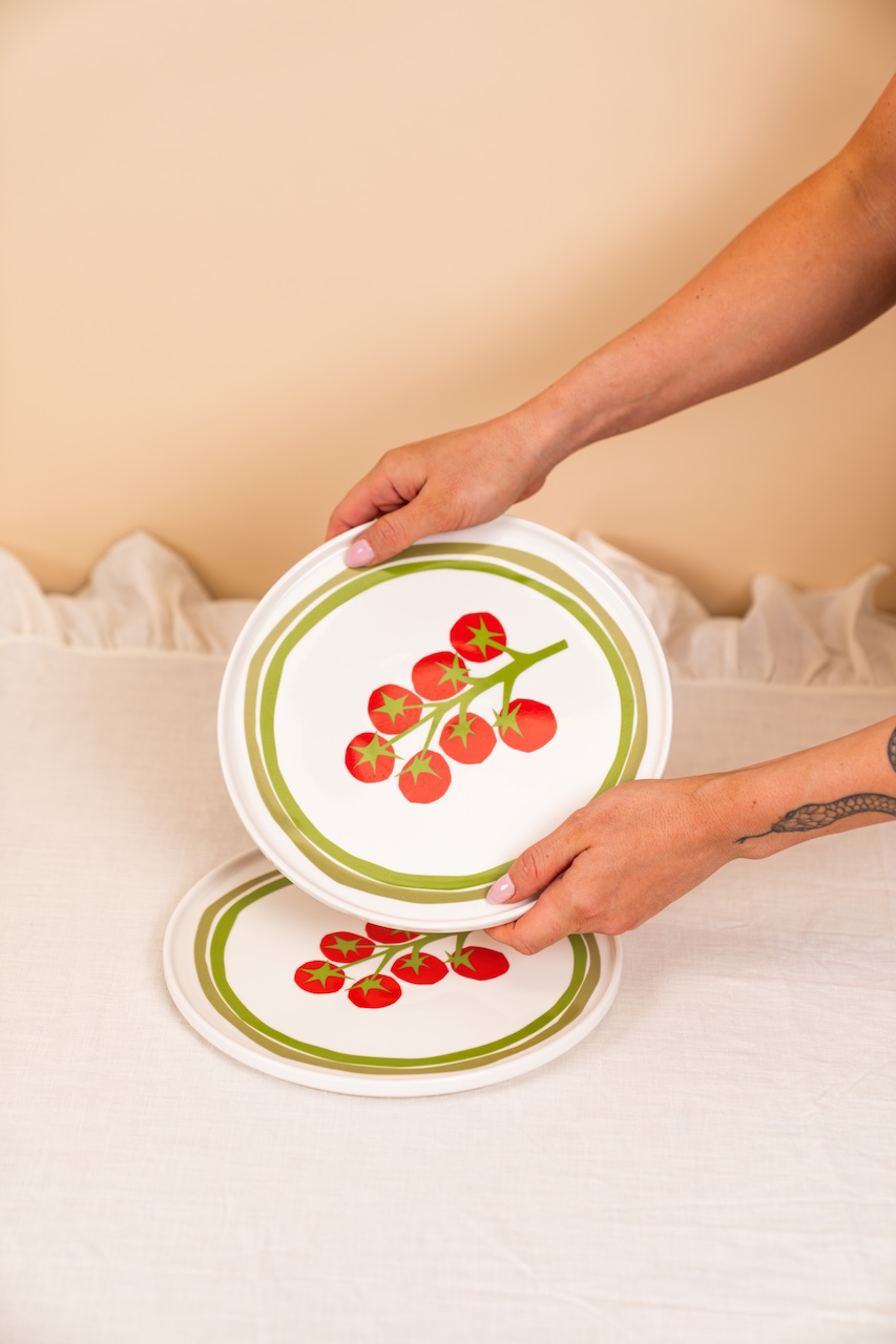 Tomato Dinner Plate