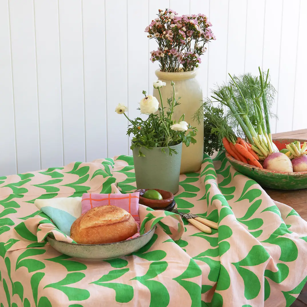 Two Slides Tablecloth