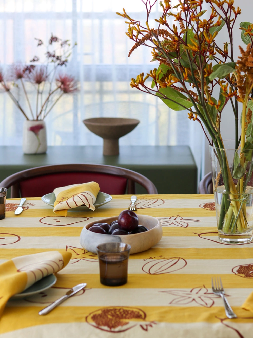 Winter Fruit Tablecloth