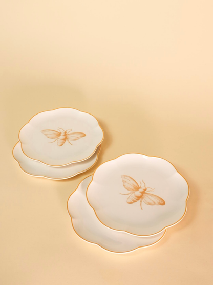 Bumble Scalloped Starter Plate Set