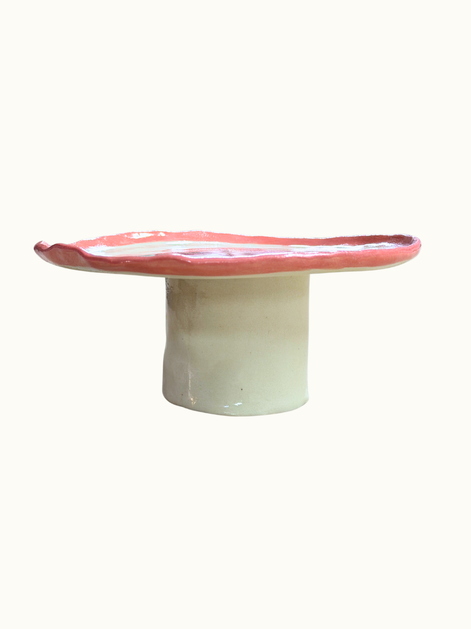 Amorocito Cake Stand Red Rim