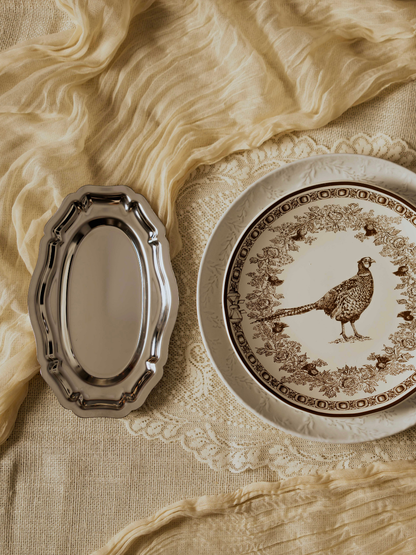 Ivory Table Runner Set