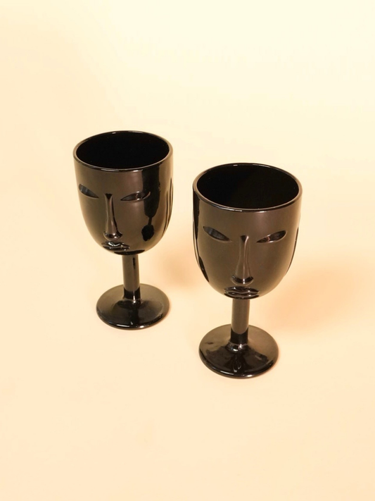 Face Goblet Set