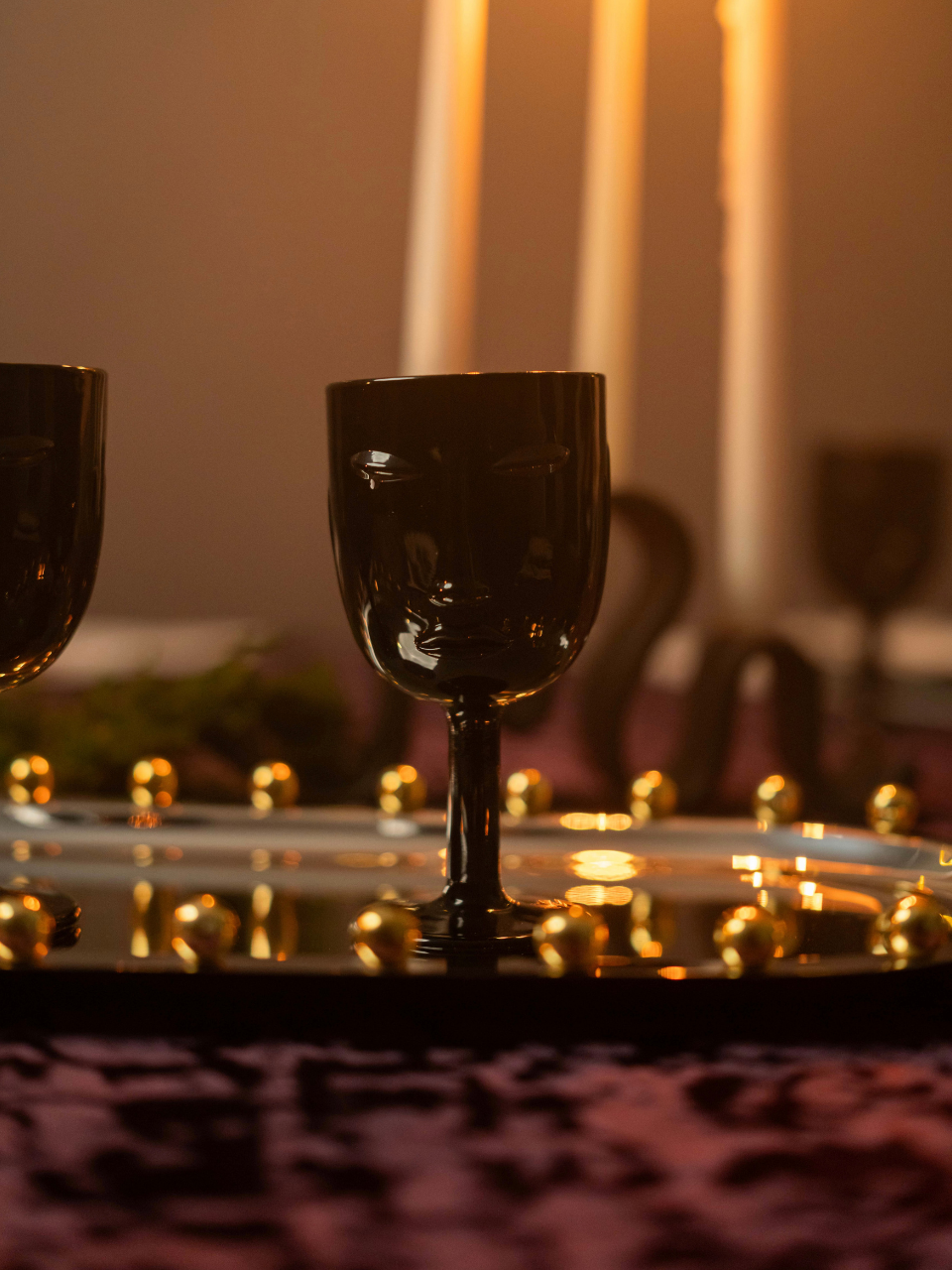 Face Goblet Set