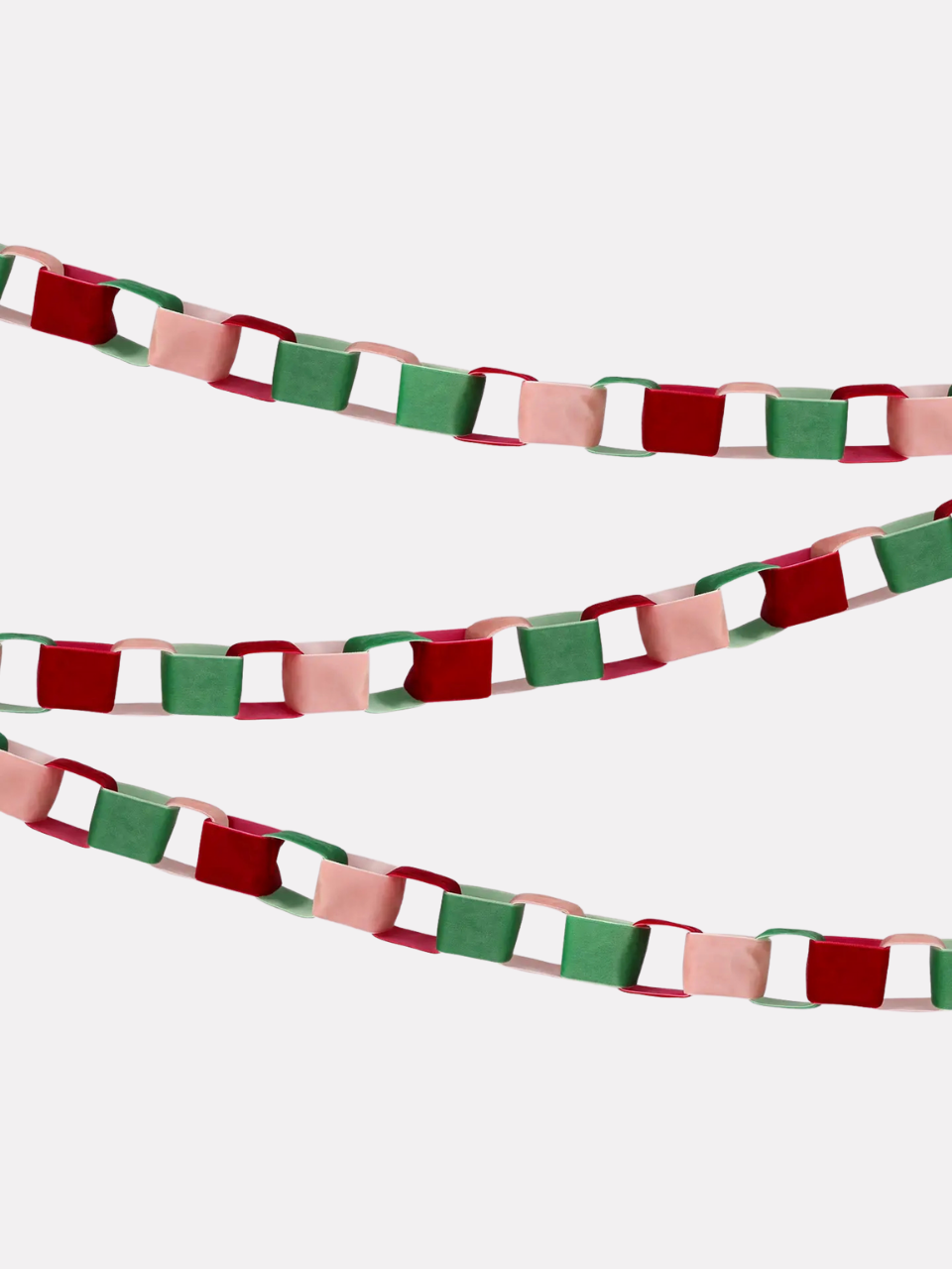 Velvet Chain Link Garland Set