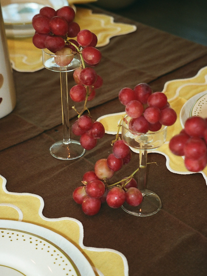 Glass Tealight Candle Holder Set