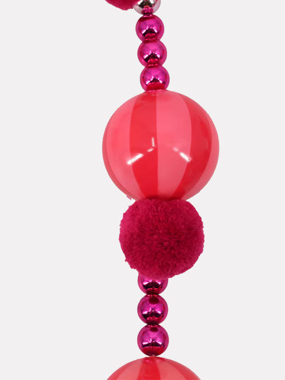 Pink Candy Pom Pom Garland