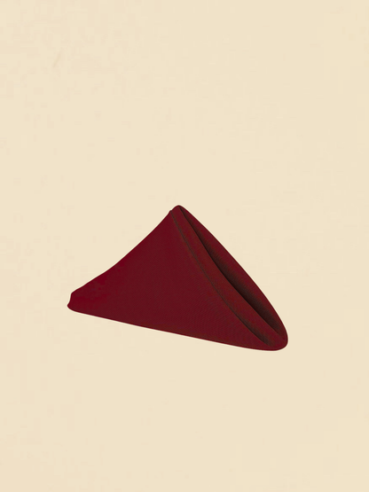 Burgundy Napkin Set