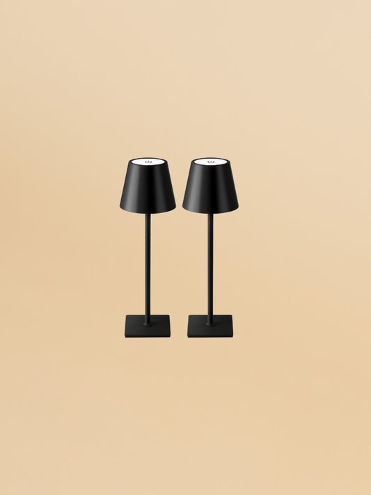 Black Cordless Table Lamp
