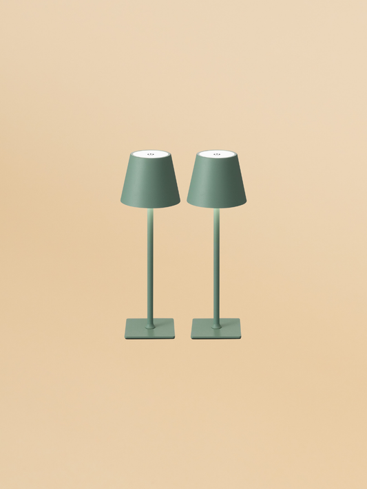 Green Cordless Table Lamp