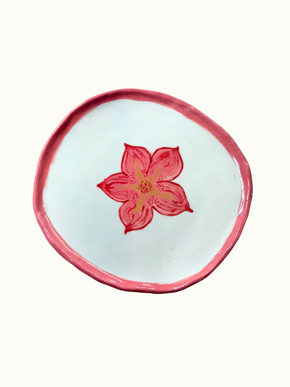 Amorocito Cake Stand Red Rim