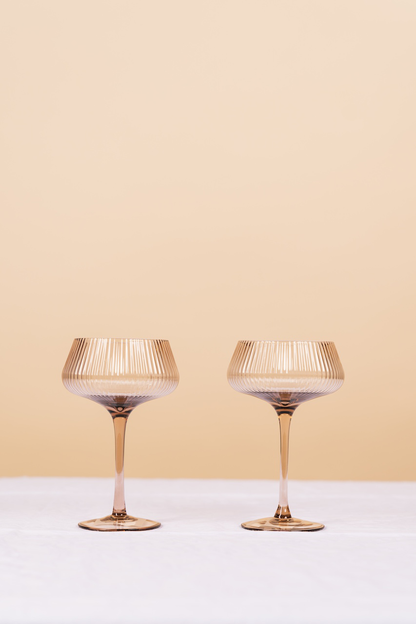 ANLEDNING Champagne Coupe Set of 3