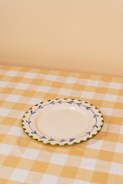 Banana Hand-Painted Dinner Plate