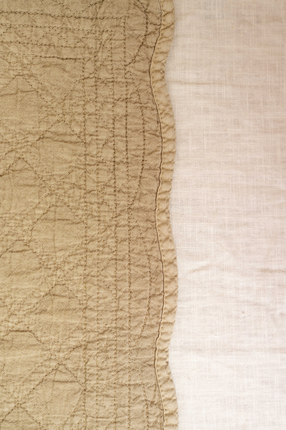 Beige Quilted Placemat Set