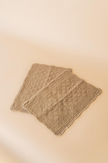 Beige Quilted Placemat