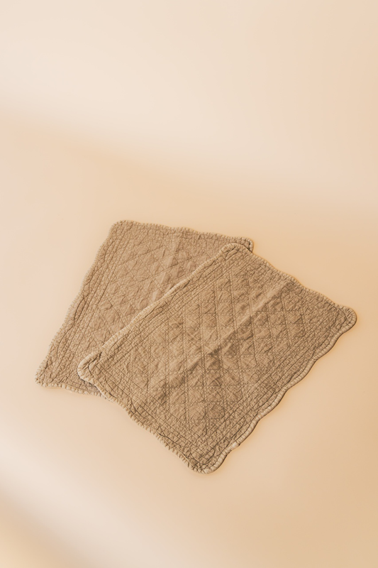 Beige Quilted Placemat